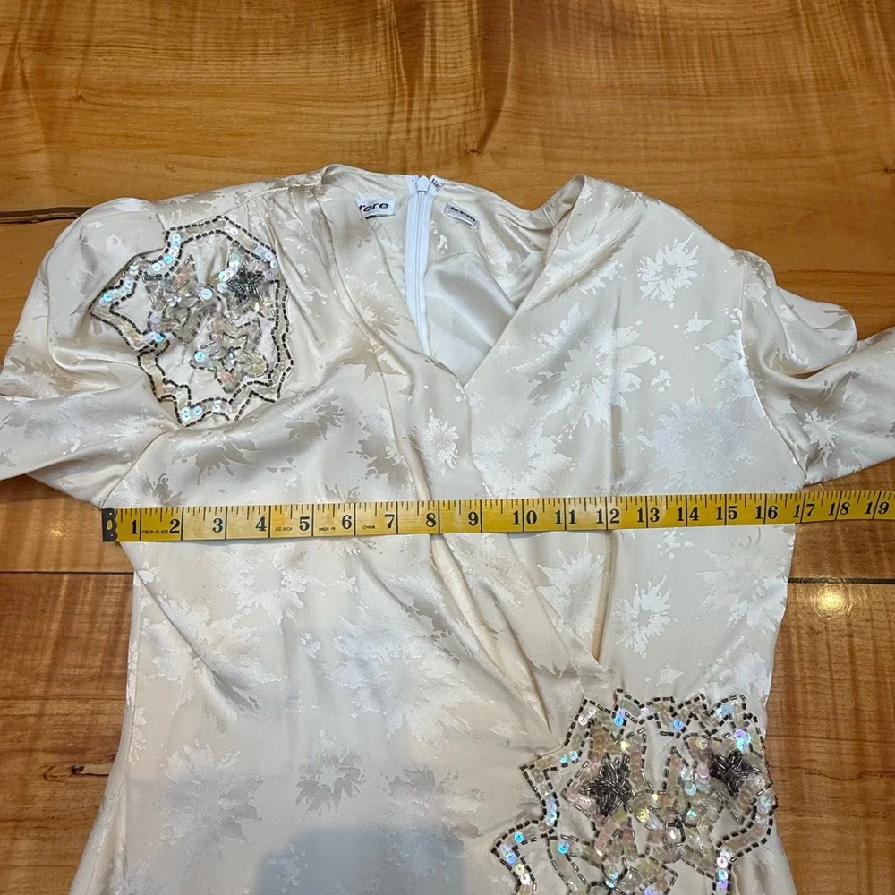 Vintage d’Ore silk dress. EUC size 6 - Picture 6 of 8